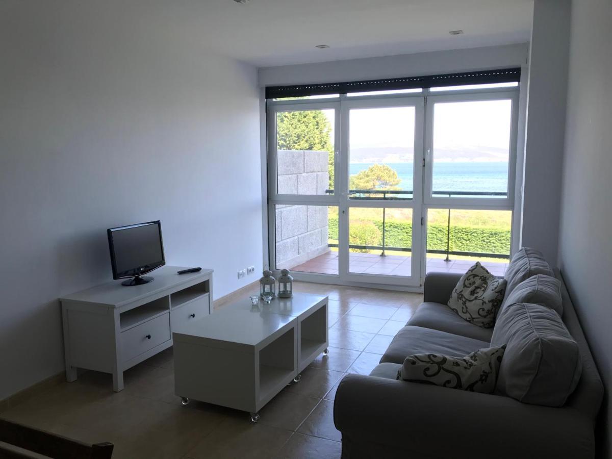Apartamento Con Terraza Primera Linea De Playa フィニステレ エクステリア 写真