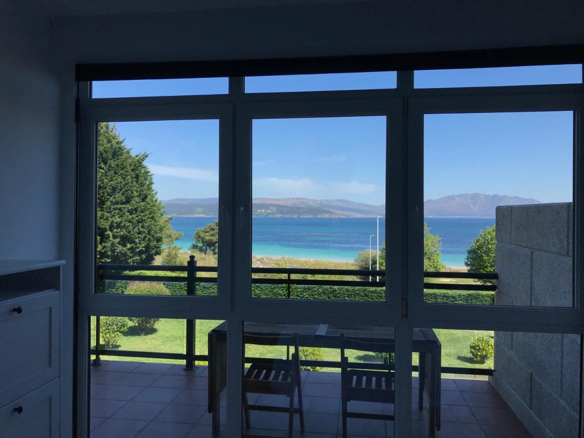 Apartamento Con Terraza Primera Linea De Playa フィニステレ エクステリア 写真